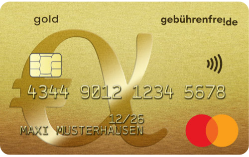 Gebührenfrei Mastercard Gold